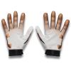 image:imageUnder Armour Blur Football Gloves101 White  White  Metallic Copper Ore
