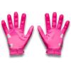 image:imageUnder Armour Blur Football Gloves694 Pink Rave  Virtual Pink  Metallic Silver
