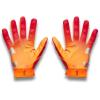 image:imageUnder Armour Blur Football Gloves825 Blaze Orange  Red  Metallic Silver