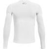 image:imageUnder Armour Boys HeatGear Armour LongSleeve TShirtWhite 100Black
