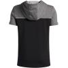 image:imageUnder Armour Boys Utility Short Sleeve Hoodie001 Black  Castlerock  Steel