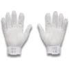 image:imageUnder Armour Boys Youth Clean Up Baseball Gloves100 White  White  Metallic Silver