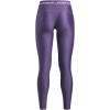 image:imageUnder Armour Girls HeatGear Leggings520 Purple Luxe   White