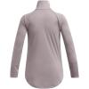 image:imageUnder Armour Girls Tech Graphic Half Zip Hoodie015 Tetra Gray   White