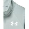 image:imageUnder Armour Girls Tech Graphic Half Zip Hoodie348 Silica Green   Metallic Silver