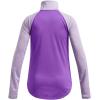 image:imageUnder Armour Girls Tech Graphic Half Zip Hoodie525 Lavish   White