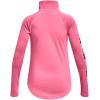 image:imageUnder Armour Girls Tech Graphic Half Zip HoodieCerise 653Black
