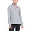 image:imageUnder Armour Girls Tech Graphic Half Zip HoodieMod GrayBeta Red