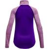 image:imageUnder Armour Girls Tech Graphic Half Zip HoodiePurple Zest 754Black