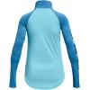 image:imageUnder Armour Girls Tech Graphic Half Zip HoodieSky Blue 914Radar Blue