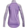 image:imageUnder Armour Girls Tech Graphic Half Zip HoodieVivid Lilac 561White