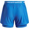 image:imageUnder Armour Girls Tech Play Up 2 in 1 Shorts402 Blue Atlantis  Blue Atlantis  White