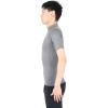 image:imageUnder Armour Mens HeatGear Armour Comp Mock Short Sleeve TShirtCarbon Heather 090Black