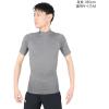 image:imageUnder Armour Mens HeatGear Armour Comp Mock Short Sleeve TShirtCarbon Heather 090Black