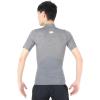 image:imageUnder Armour Mens HeatGear Armour Comp Mock Short Sleeve TShirtCarbon Heather 090Black