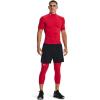image:imageUnder Armour Mens HeatGear Armour Comp Mock Short Sleeve TShirtRed 600White
