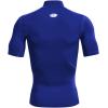 image:imageUnder Armour Mens HeatGear Armour Comp Mock Short Sleeve TShirtRoyal 400White