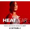 image:imageUnder Armour Mens HeatGear Armour Comp Mock Short Sleeve TShirtWhite 100Black