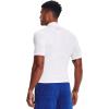 image:imageUnder Armour Mens HeatGear Armour Comp Mock Short Sleeve TShirtWhite 100Black