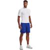 image:imageUnder Armour Mens HeatGear Armour Comp Mock Short Sleeve TShirtWhite 100Black