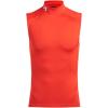 image:imageUnder Armour Mens HeatGear Armour Compression Mock Sleeveless860 Dark Orange   White