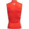 image:imageUnder Armour Mens HeatGear Armour Compression Mock Sleeveless860 Dark Orange   White