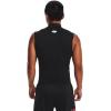 image:imageUnder Armour Mens HeatGear Armour Compression Mock SleevelessBlack 001White