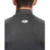 image:imageUnder Armour Mens HeatGear Armour Compression Mock SleevelessCarbon Heather 090Black