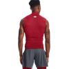 image:imageUnder Armour Mens HeatGear Armour Compression Mock SleevelessFlawless 834White