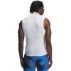 image:imageUnder Armour Mens HeatGear Armour Compression Mock SleevelessWhite 100Black