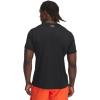 image:imageUnder Armour Mens HeatGear Fitted Short Sleeve T Shirt001 Black   White