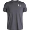 image:imageUnder Armour Mens HeatGear Fitted Short Sleeve T Shirt025 Castlerock   White