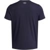 image:imageUnder Armour Mens HeatGear Fitted Short Sleeve T Shirt410 Midnight Navy   White