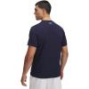 image:imageUnder Armour Mens HeatGear Fitted Short Sleeve T Shirt410 Midnight Navy   White