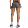 image:imageUnder Armour Womens HeatGear Armour Shorty Shorts019 Charcoal Light Heather   Black