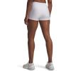 image:imageUnder Armour Womens HeatGear Armour Shorty Shorts100 White   Halo Gray