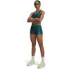 image:imageUnder Armour Womens HeatGear Armour Shorty Shorts338 Rack Green   Hyper Green