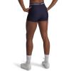 image:imageUnder Armour Womens HeatGear Armour Shorty Shorts410 Midnight Navy   White