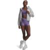 image:imageUnder Armour Womens HeatGear Armour Shorty Shorts520 Purple Luxe   Purple Crest