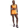image:imageUnder Armour Womens HeatGear Armour Shorty Shorts870 Orange Bloc   Venom Red