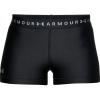 image:imageUnder Armour Womens HeatGear Armour Shorty ShortsBlack Black Metallic Silver