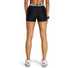 image:imageUnder Armour Womens HeatGear Armour Shorty ShortsBlackWhite