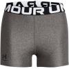 image:imageUnder Armour Womens HeatGear Armour Shorty ShortsCharcoal Light HeatherBlack