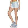 image:imageUnder Armour Womens HeatGear Armour Shorty ShortsCode BlueMetallic Silver