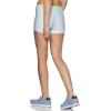 image:imageUnder Armour Womens HeatGear Armour Shorty ShortsCode BlueMetallic Silver