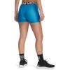 image:imageUnder Armour Womens HeatGear Armour Shorty ShortsEther BlueWhite