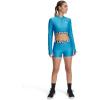 image:imageUnder Armour Womens HeatGear Armour Shorty ShortsEther BlueWhite