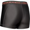 image:imageUnder Armour Womens HeatGear Armour Shorty ShortsJet Gray 010Metallic Silver