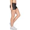 image:imageUnder Armour Womens HeatGear Armour Shorty ShortsJet Gray 010Metallic Silver