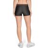 image:imageUnder Armour Womens HeatGear Armour Shorty ShortsJet Gray 010Metallic Silver